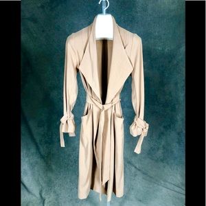 Soft Drape Trench Coat